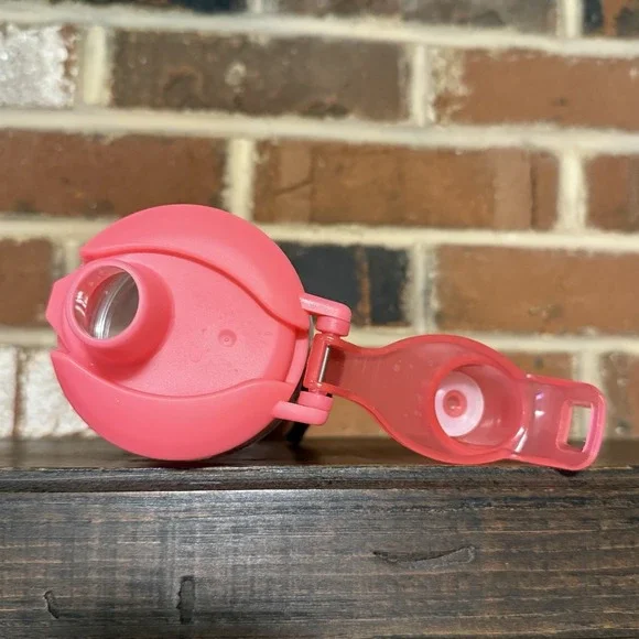 Victoria's Secret Pink Collegiate Water Bottle Glitter Pink Dog Flip top spout - Picture 5 of 6